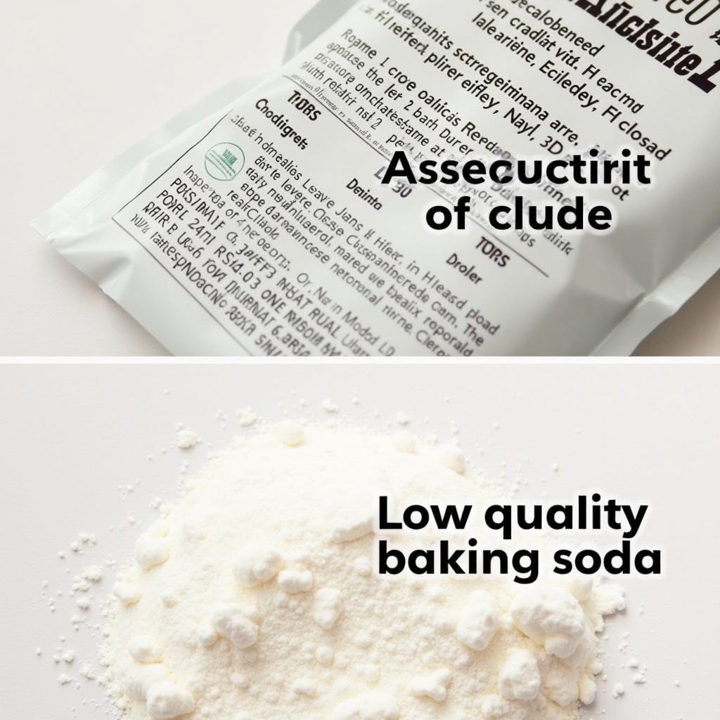 Cách nhận biết bột baking soda chất lượng