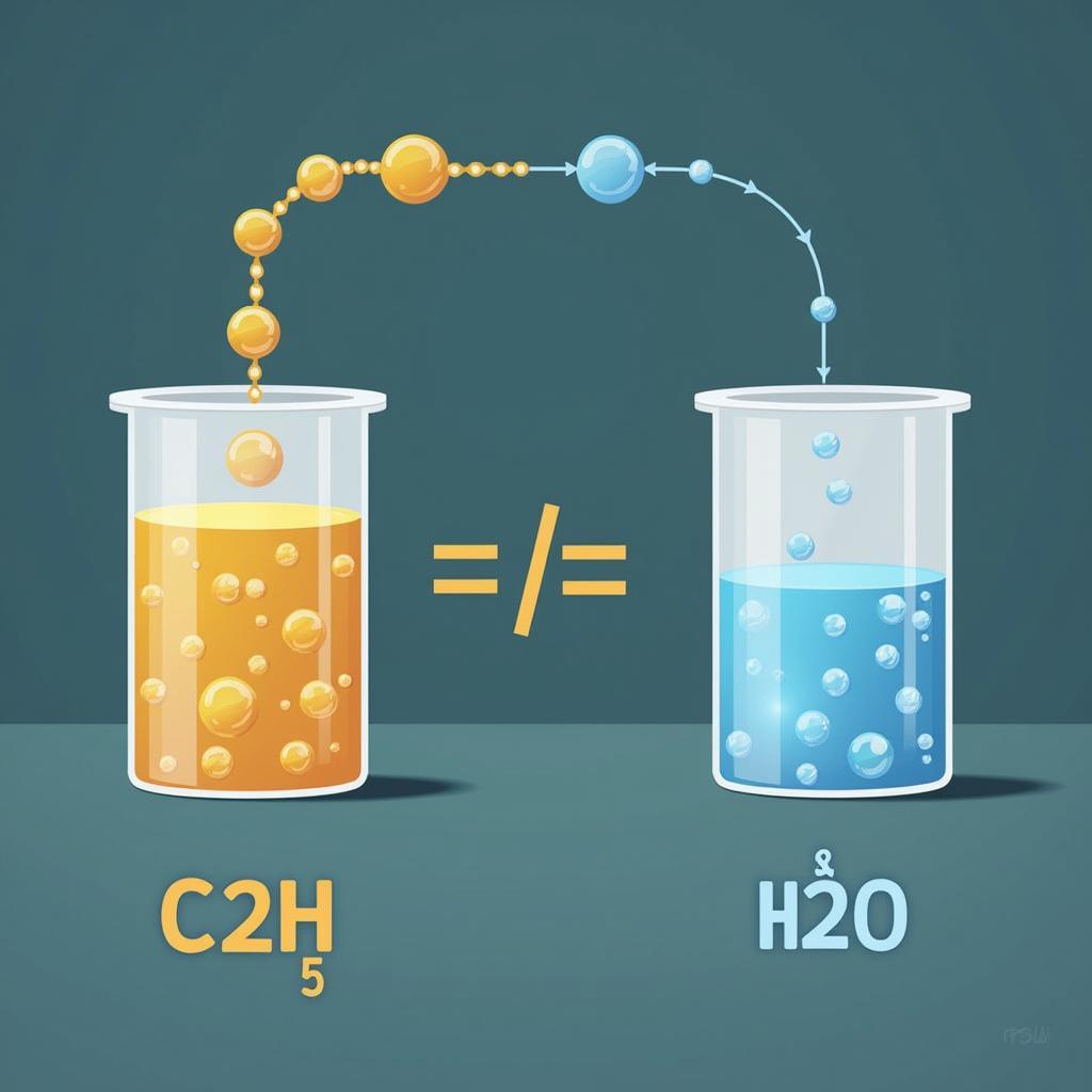 Phản ứng giữa C2H5OH và H2