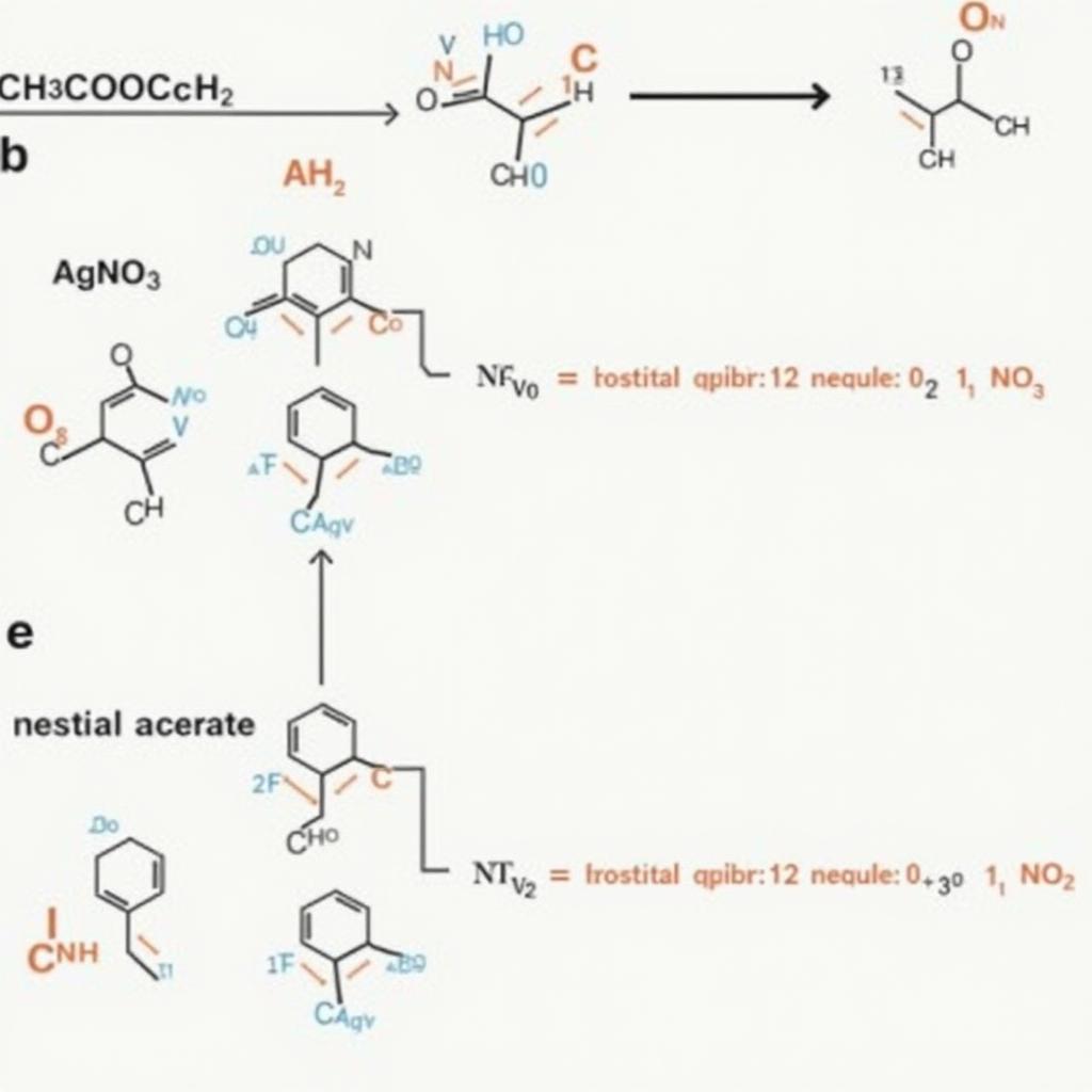 Phản ứng giữa CH3COOCH3 và AgNO3