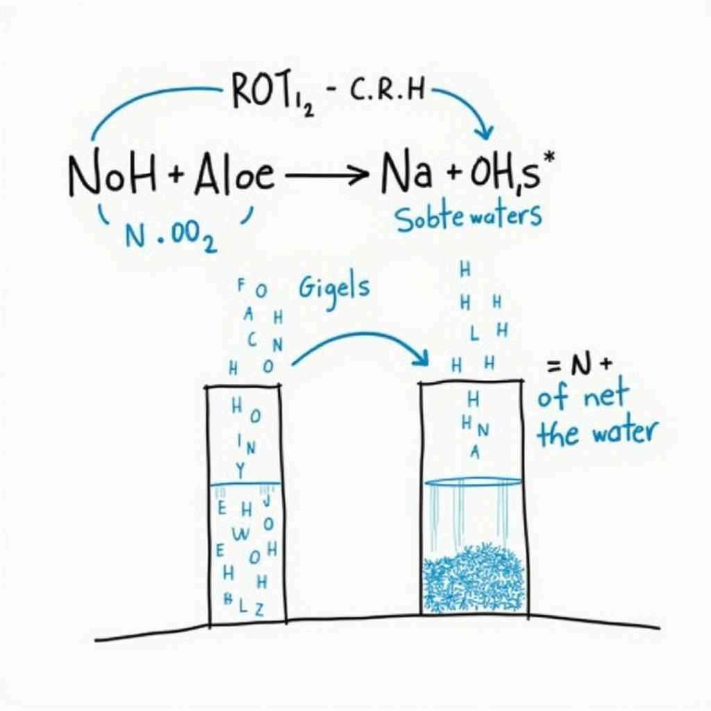 NaOH Reacting with Acid