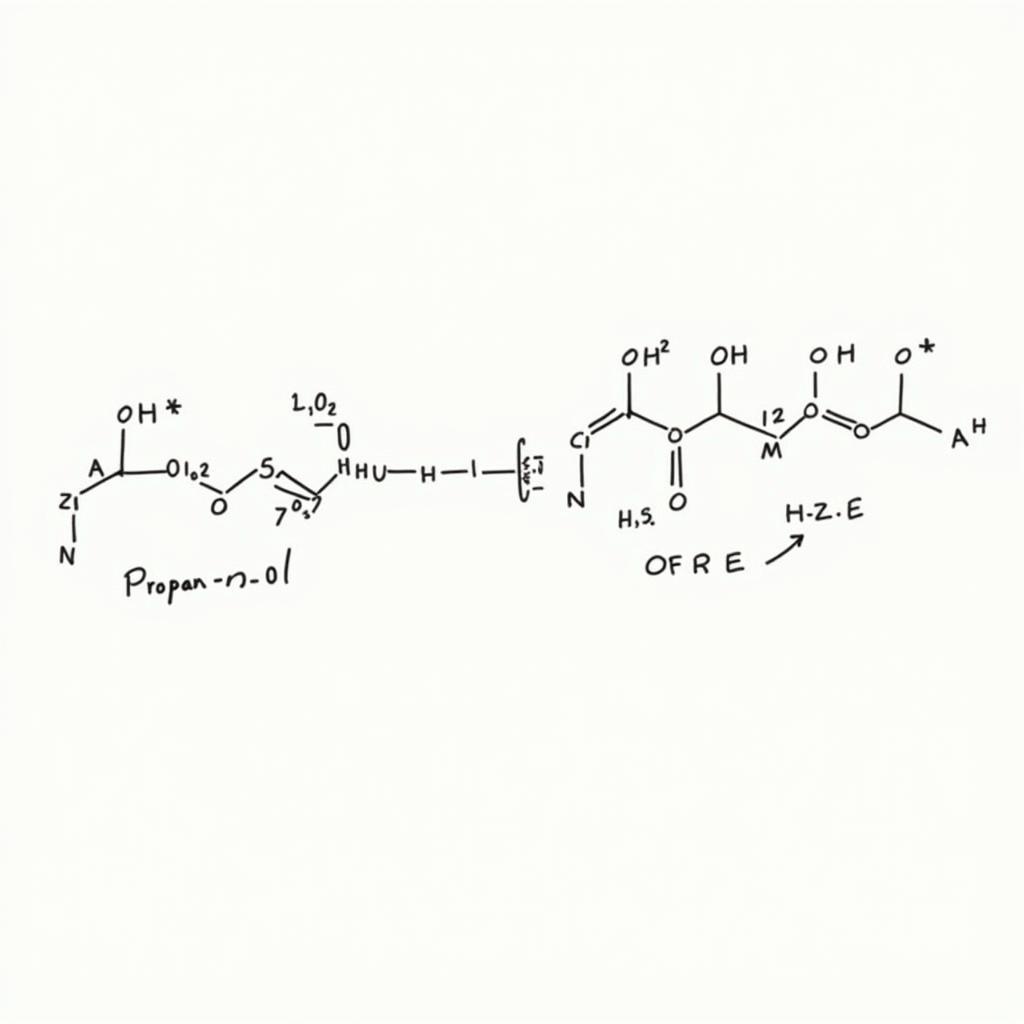 Phản ứng giữa Propan-2-ol và Natri