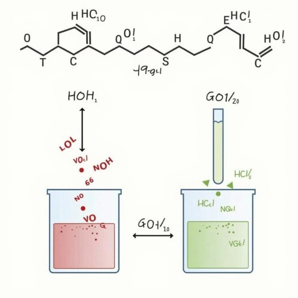 Phản ứng giữa SiO2 và HCl