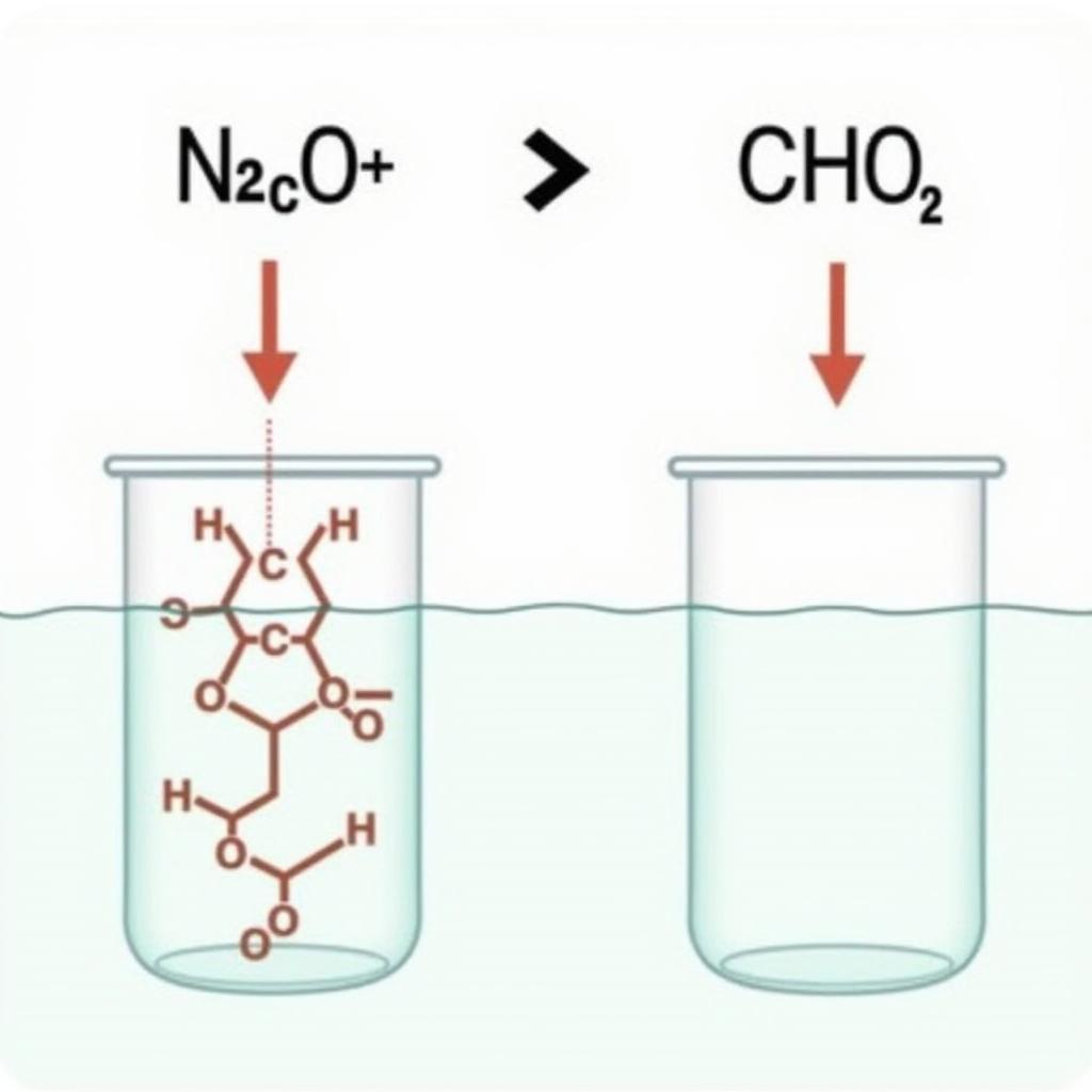 Phản ứng thủy phân của Na2CO3 trong nước