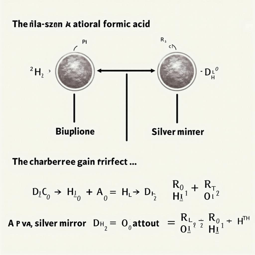 Phản ứng tráng gương của axit fomic