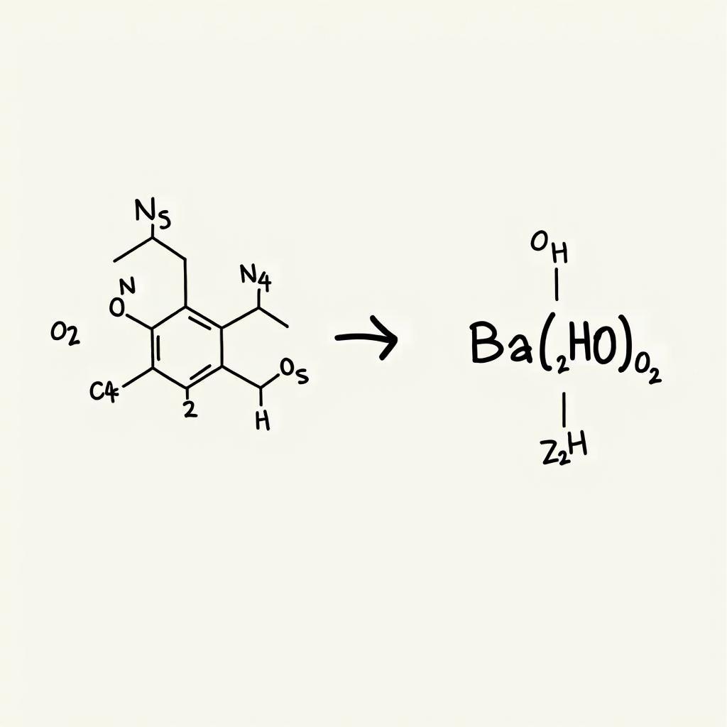 Phản ứng giữa ZnO và Ba(OH)2