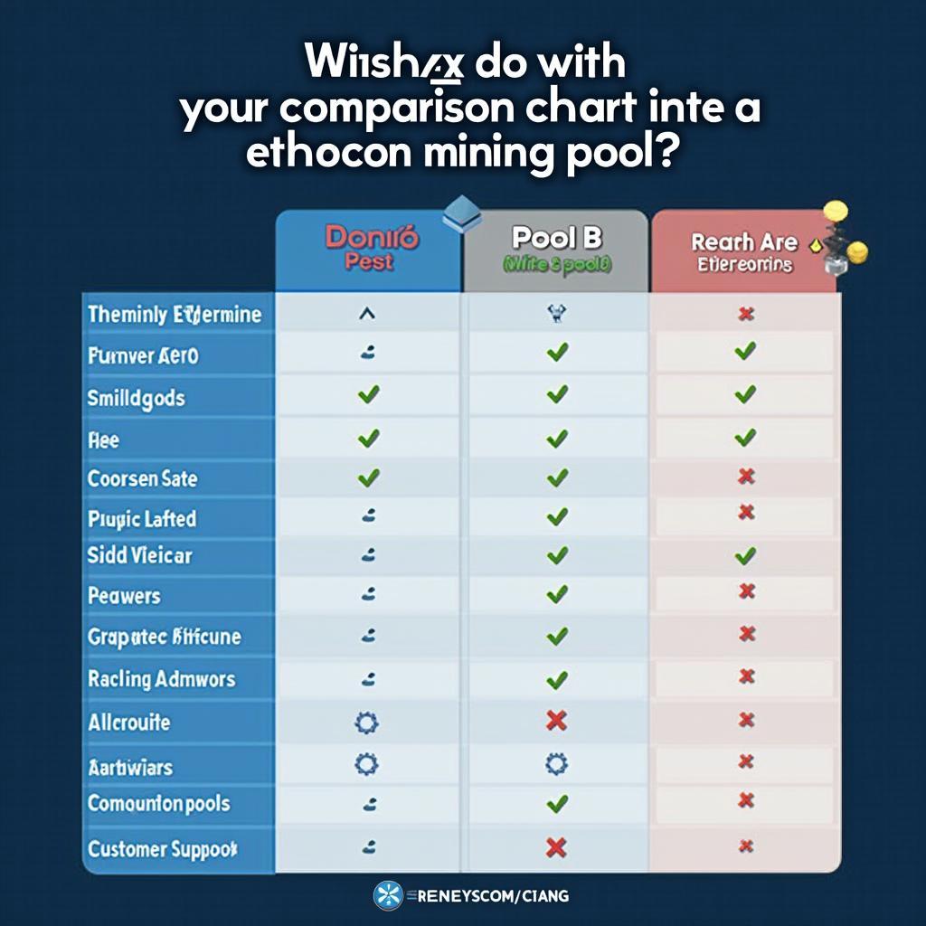 So sánh các pool đào Ethereum