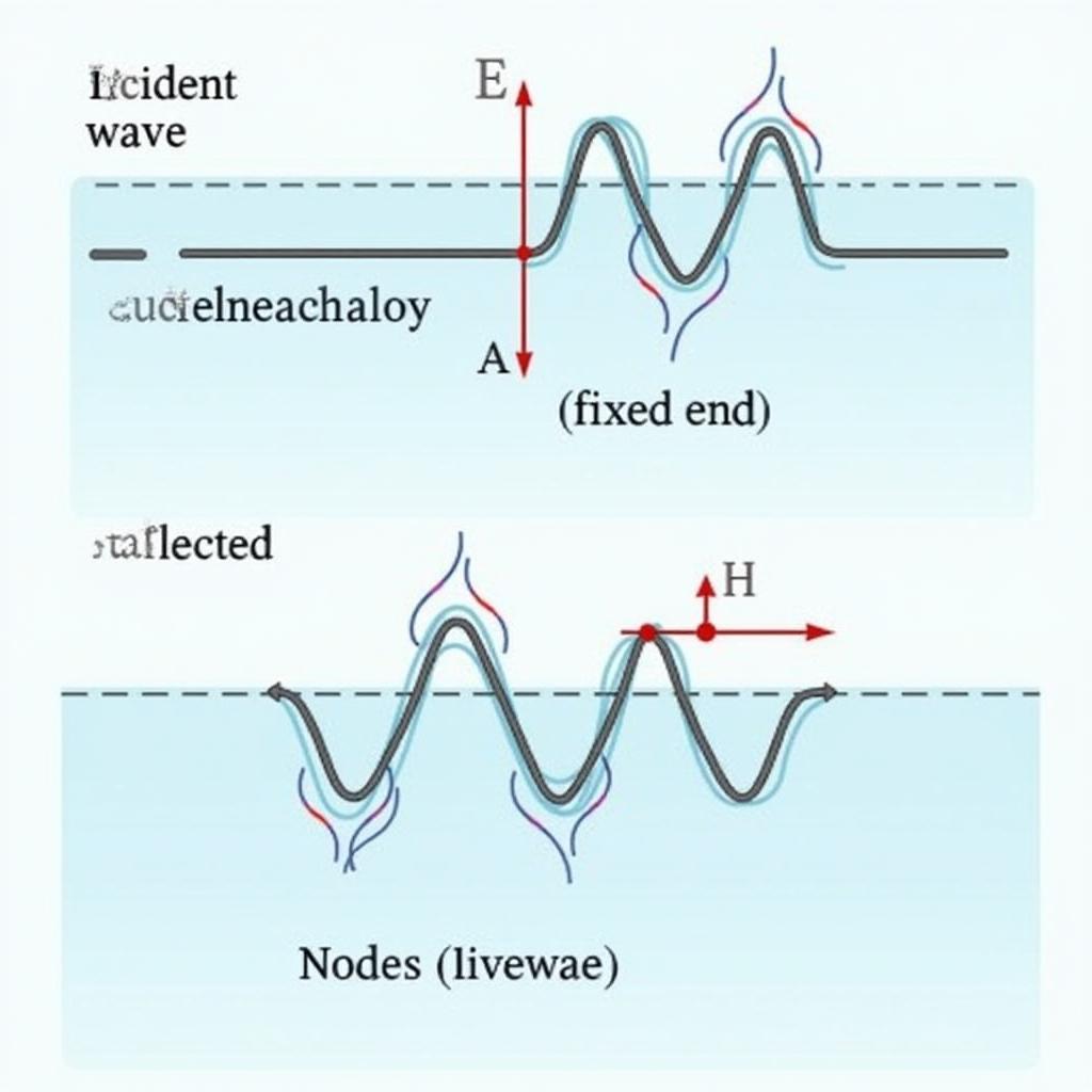 Sóng dừng 1 đầu cố định 1 đầu tự do: Nguyên lý