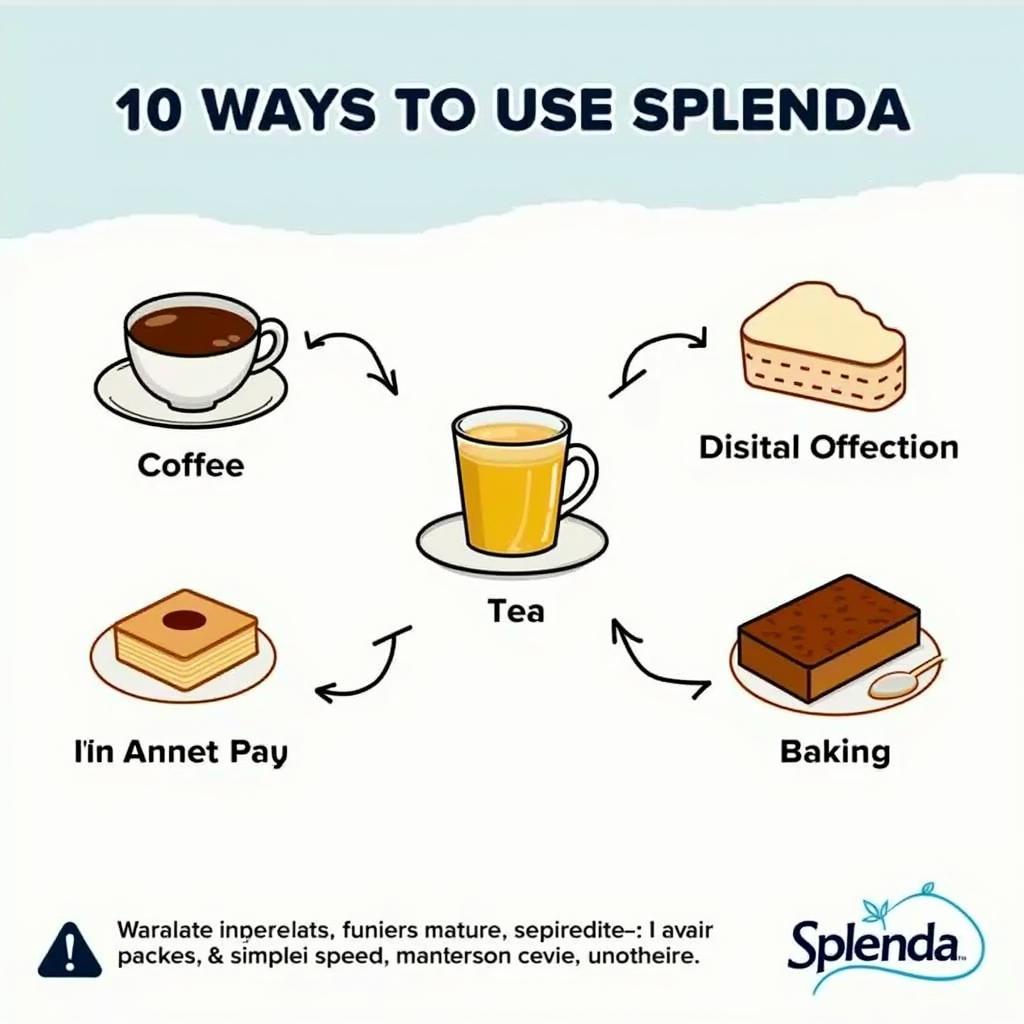 Sử dụng Splenda an toàn và hiệu quả