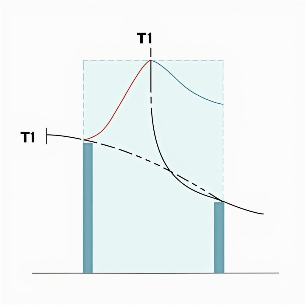 T1 trong vật lý đại diện cho chu kỳ dao động