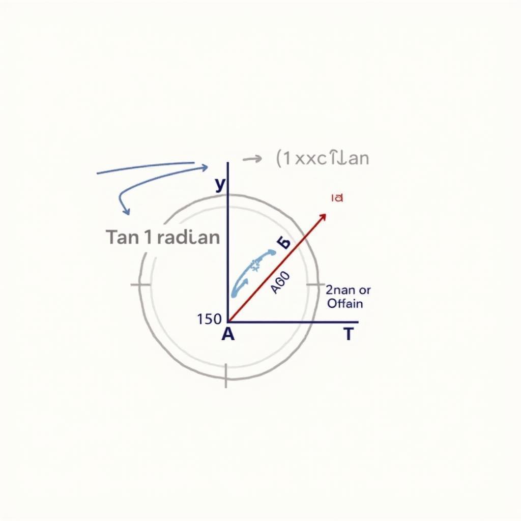 Giá trị của tan 1 radian