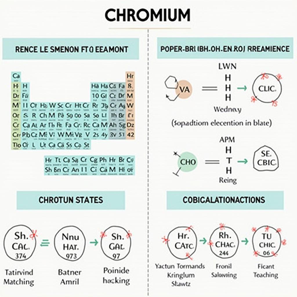 Tính chất hóa học của Crom