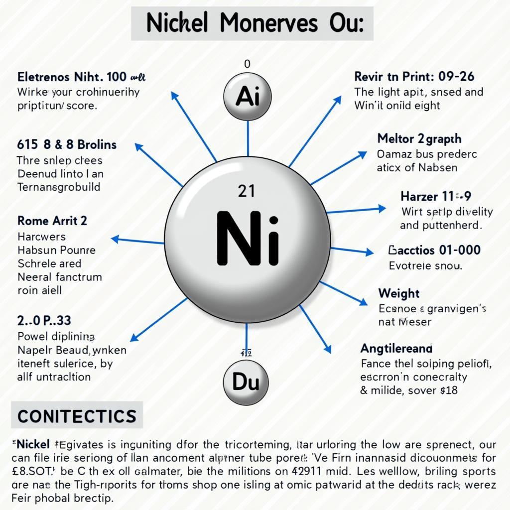 Tính chất của nguyên tố Nickel