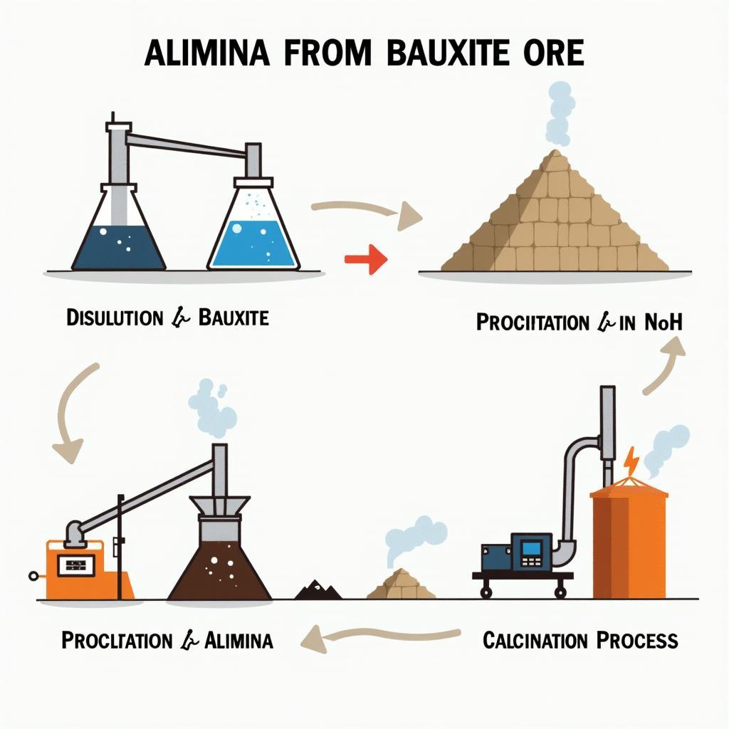 Tinh chế Alumina từ Quặng Bauxite