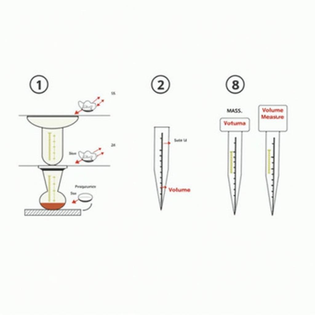 Calculating the mass volume of a liquid