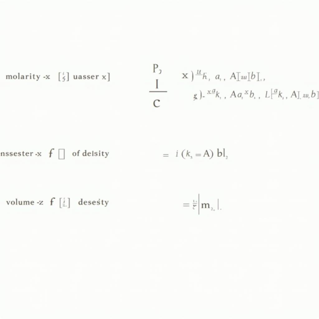 Calculating Solution Volume Using Formulas