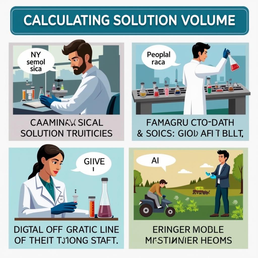 Applications of Calculating Solution Volume