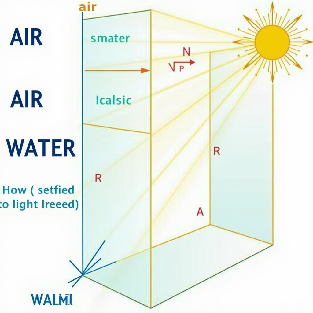 Tốc độ ánh sáng trong các môi trường