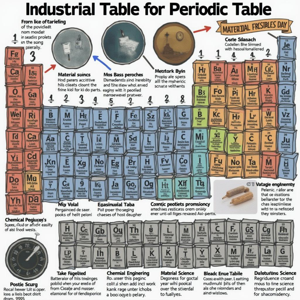 Applications of the Periodic Table in Industry