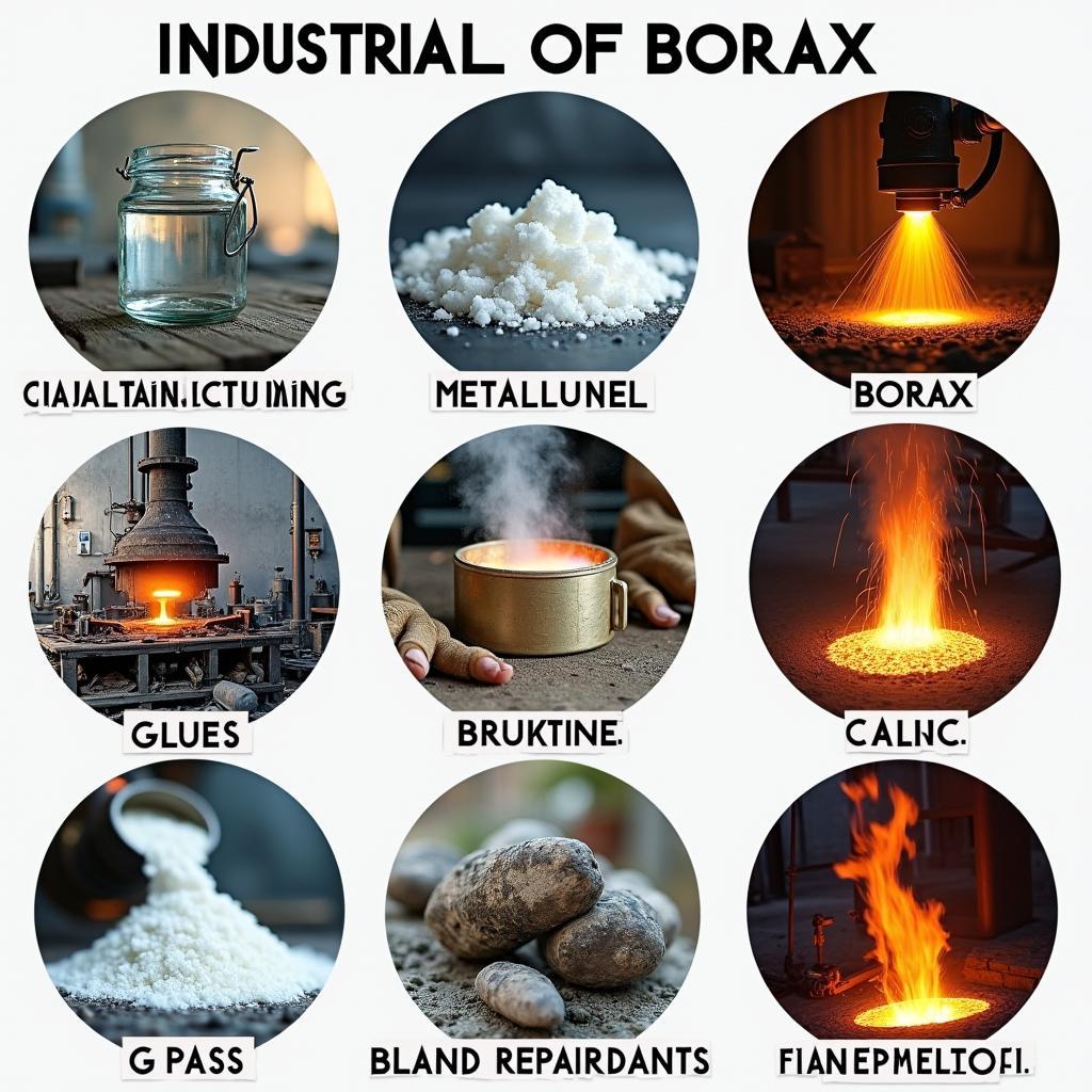 Ứng dụng Borax trong công nghiệp