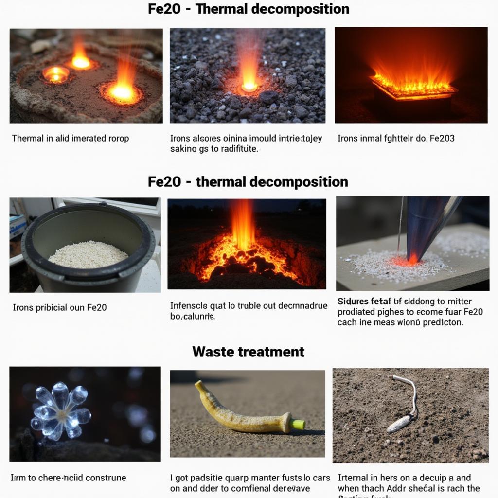 Applications of Fe2O3 Thermal Decomposition