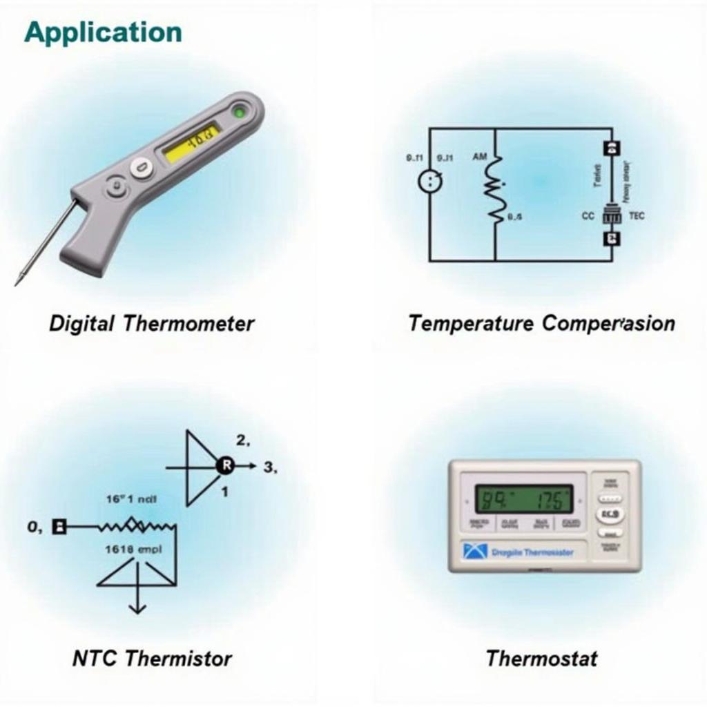 Ứng dụng điện trở nhiệt NTC