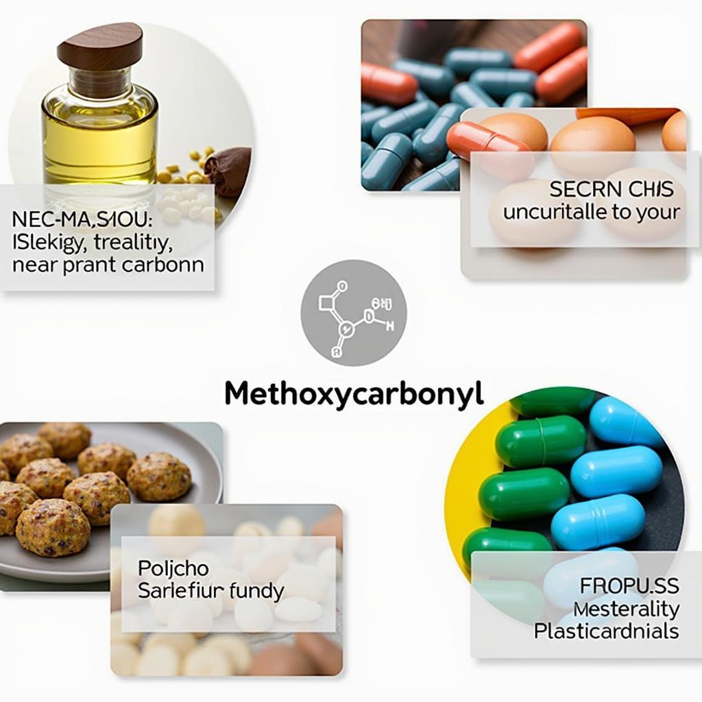 Ứng dụng của Methoxycarbonyl