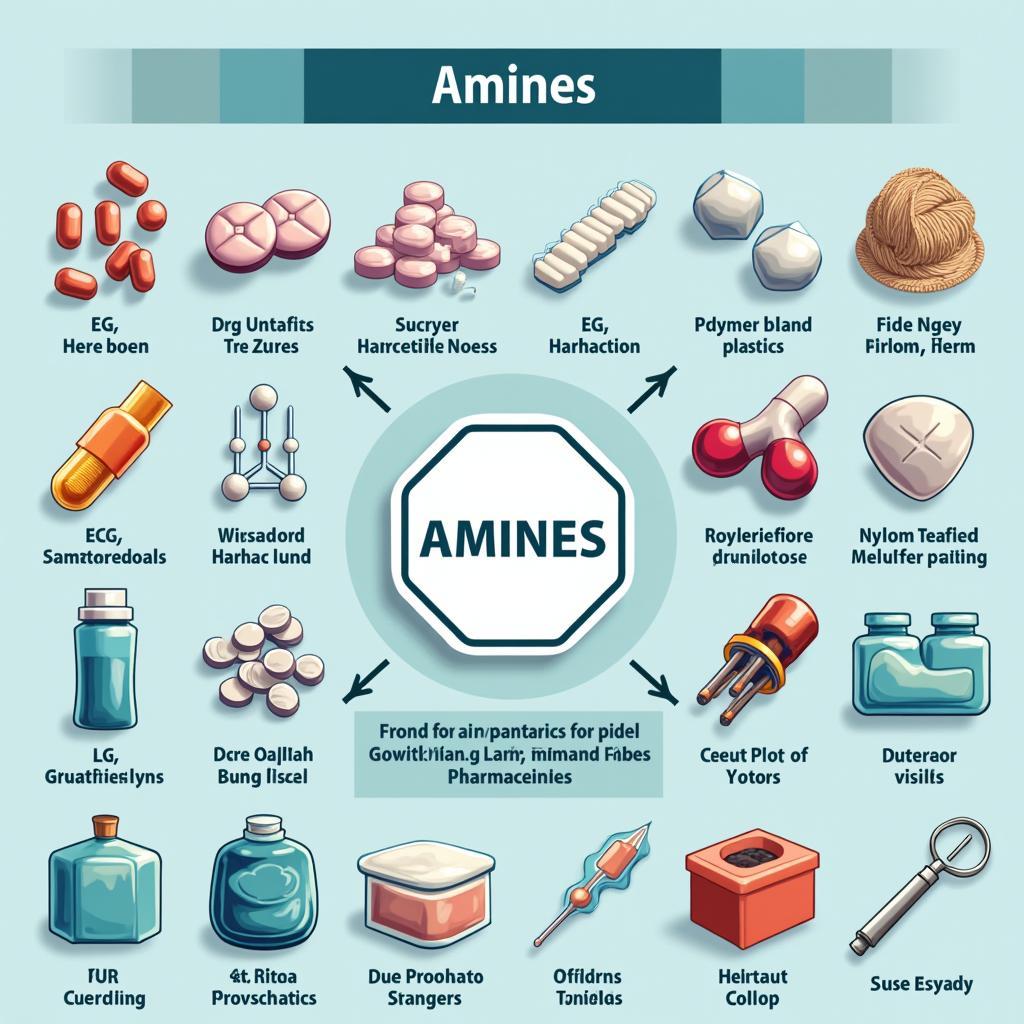 Applications of Amines in Different Industries: Pharmaceuticals and Polymer Production